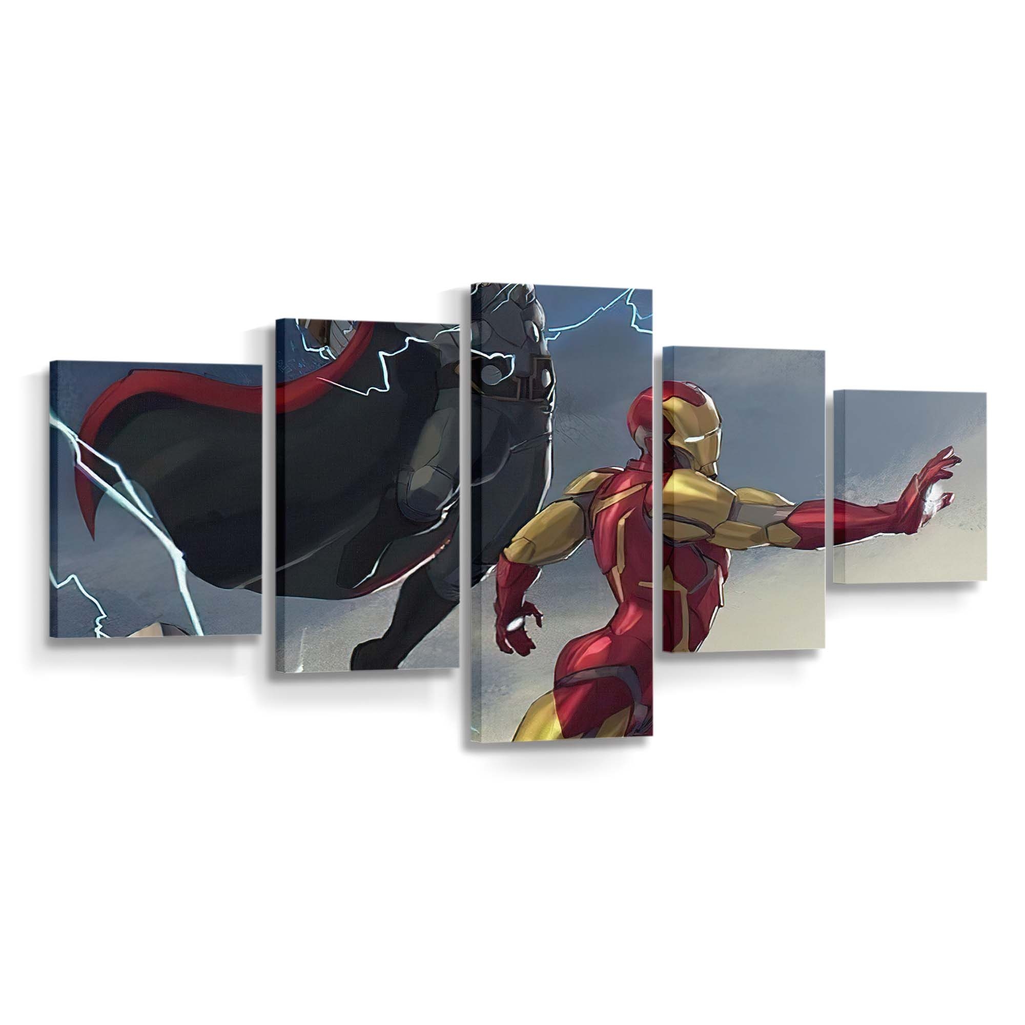 Mavels Big Three Leinwandbild - Marvel Wanddeko