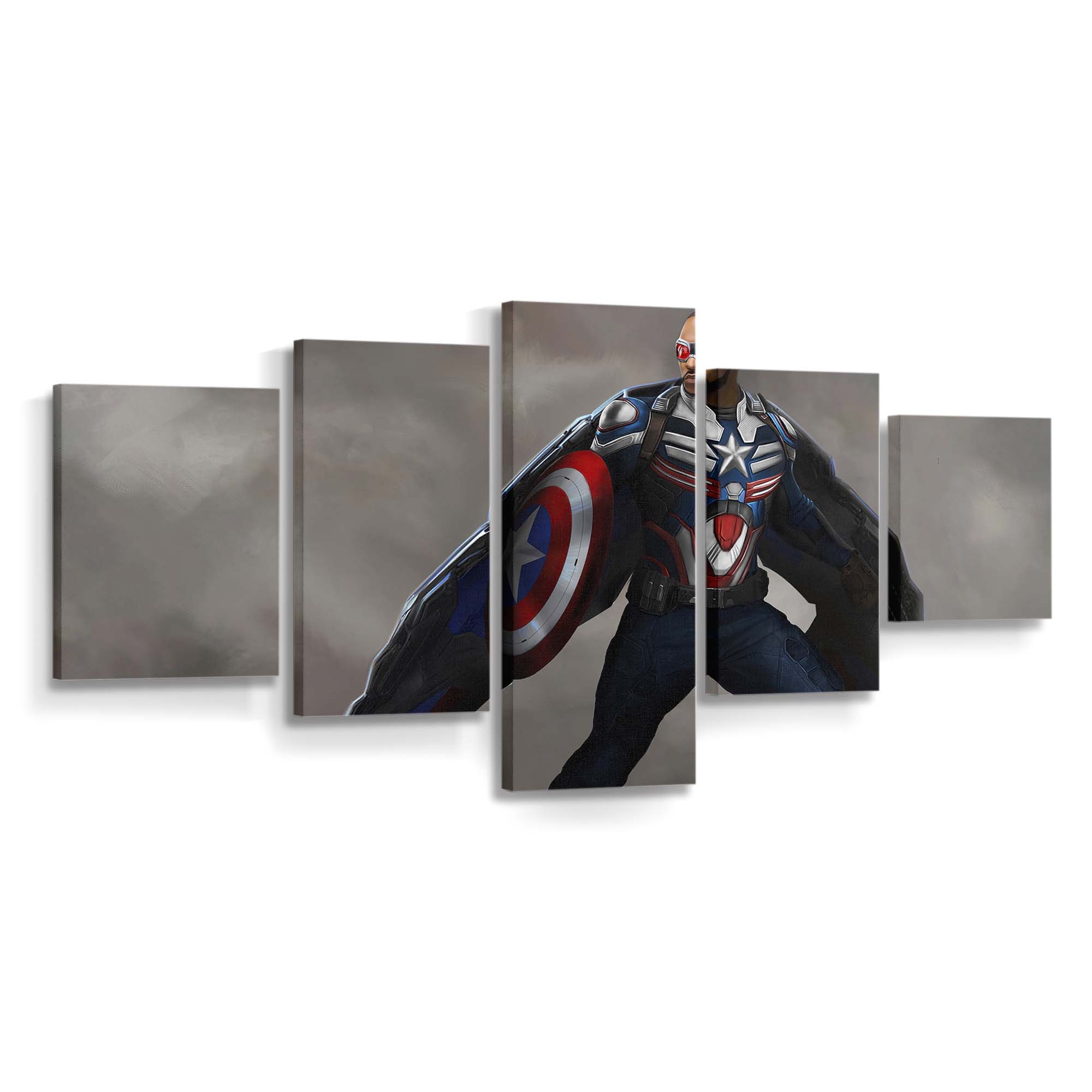 Neuer Captain Amerika 2 Leinwandbild - Marvel Wanddeko
