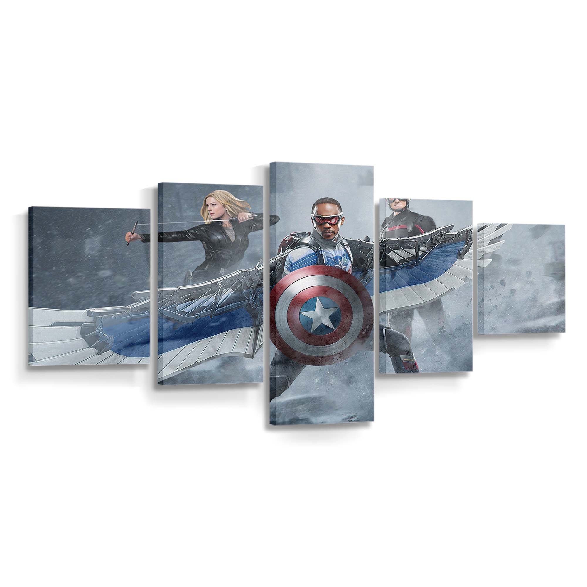 Die Rückkehr von Captain America Leinwandbild - Marvel Wanddeko