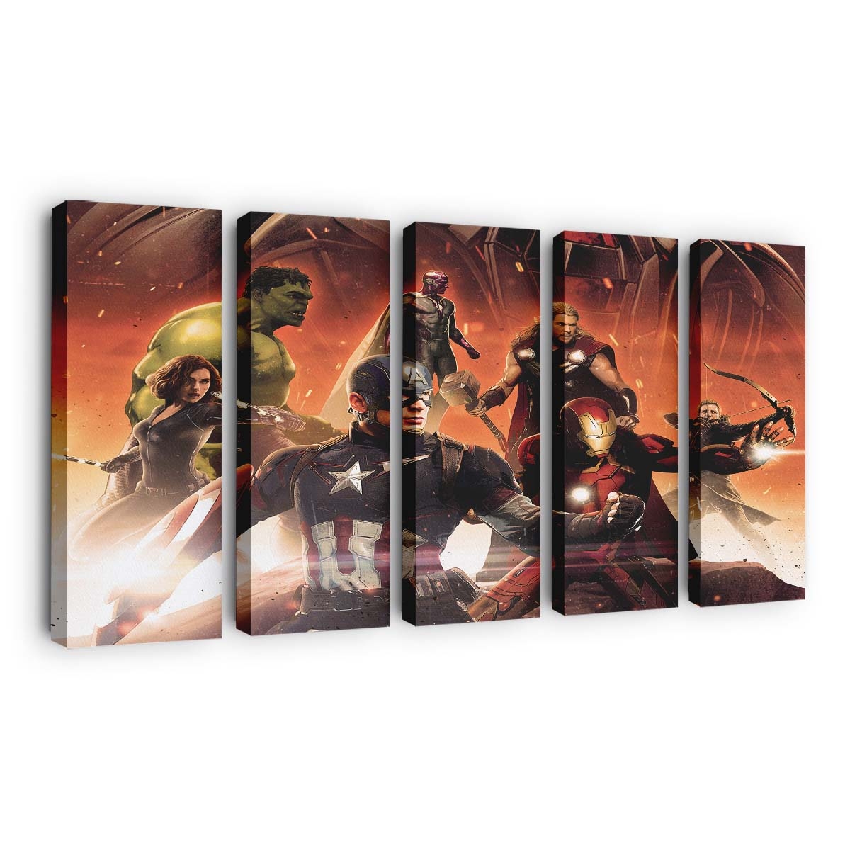 Avengers Zeitalter von Ultron Leinwandbild - Marvel Wanddeko