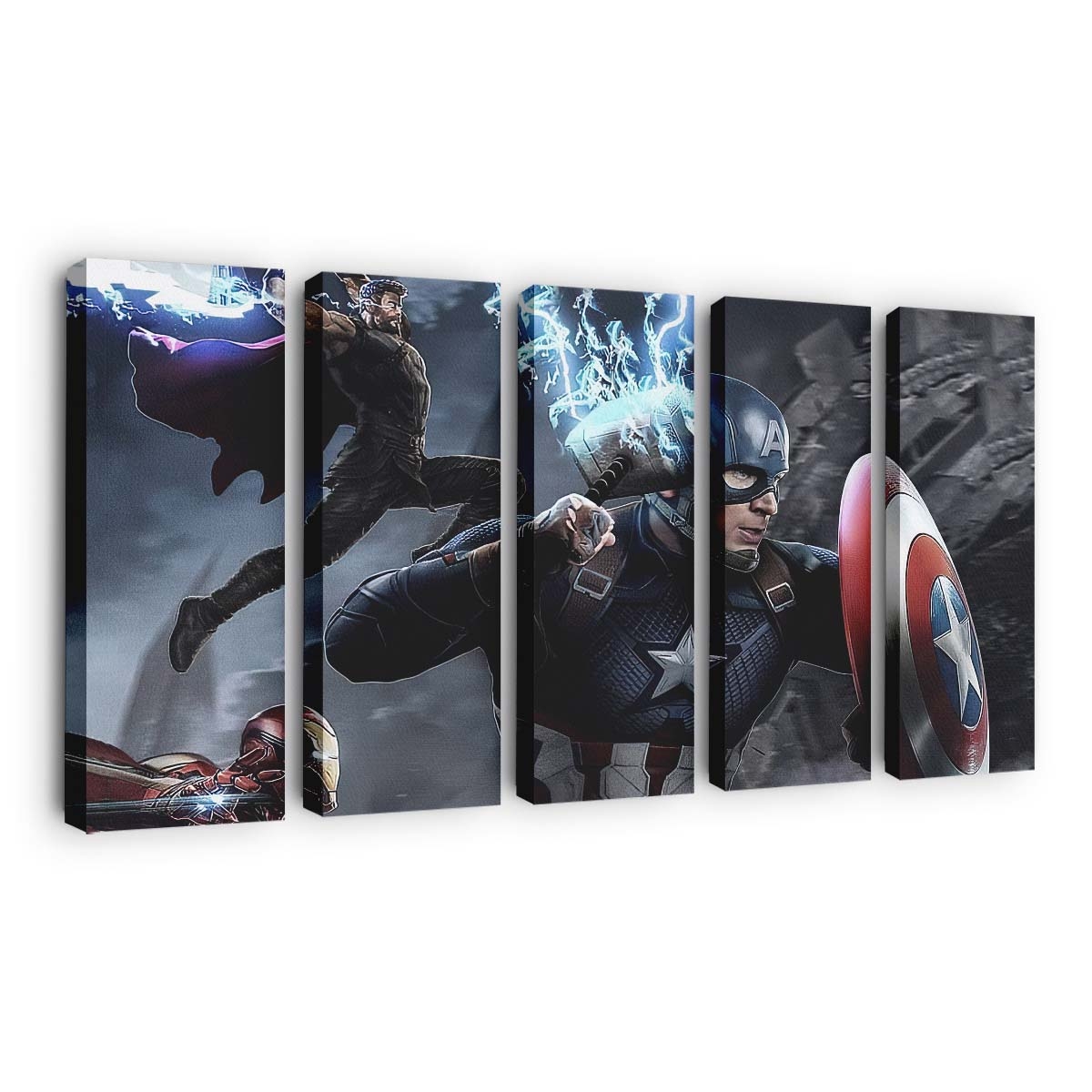 Avengers Endgame 2020 Kunstwerk Leinwandbild - Marvel Wanddeko