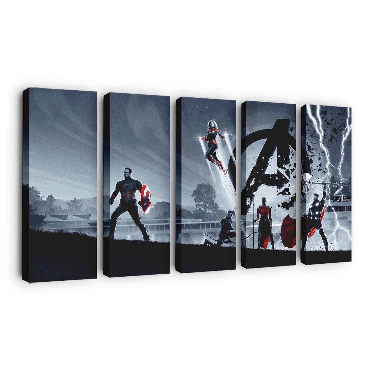 Avengers Endspiel 2019 Leinwandbild - Marvel Wanddeko