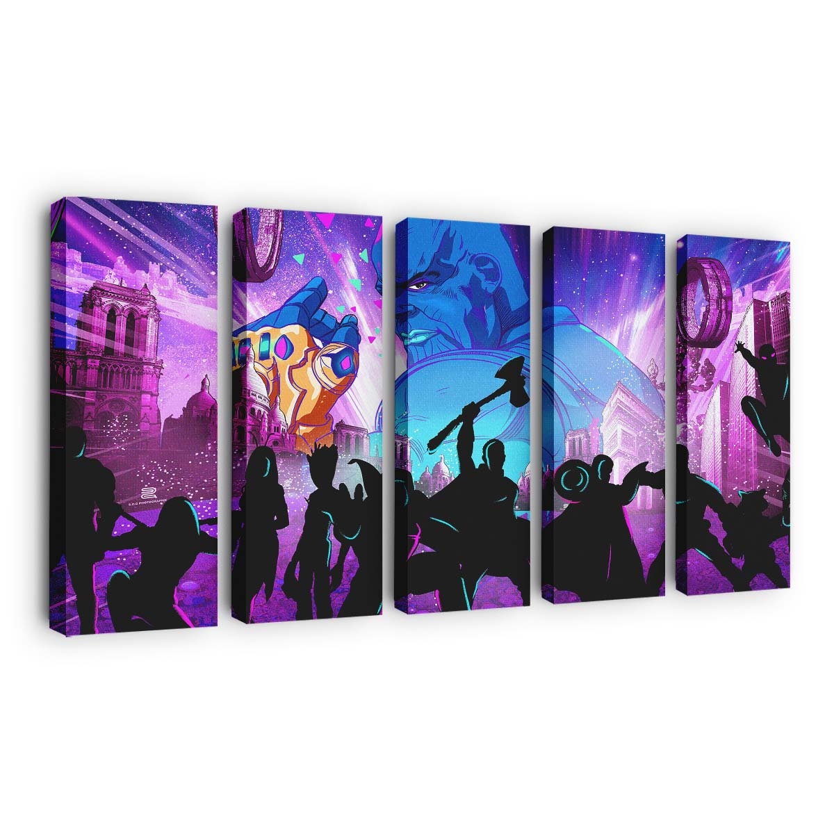 Avengers Endgame Kunstwerk Leinwandbild - Marvel Wanddeko