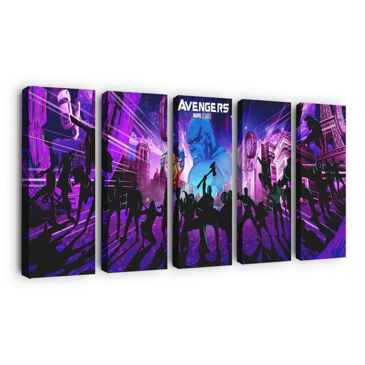 Avengers Endgame Neues Artwork Leinwandbild - Marvel Wanddeko