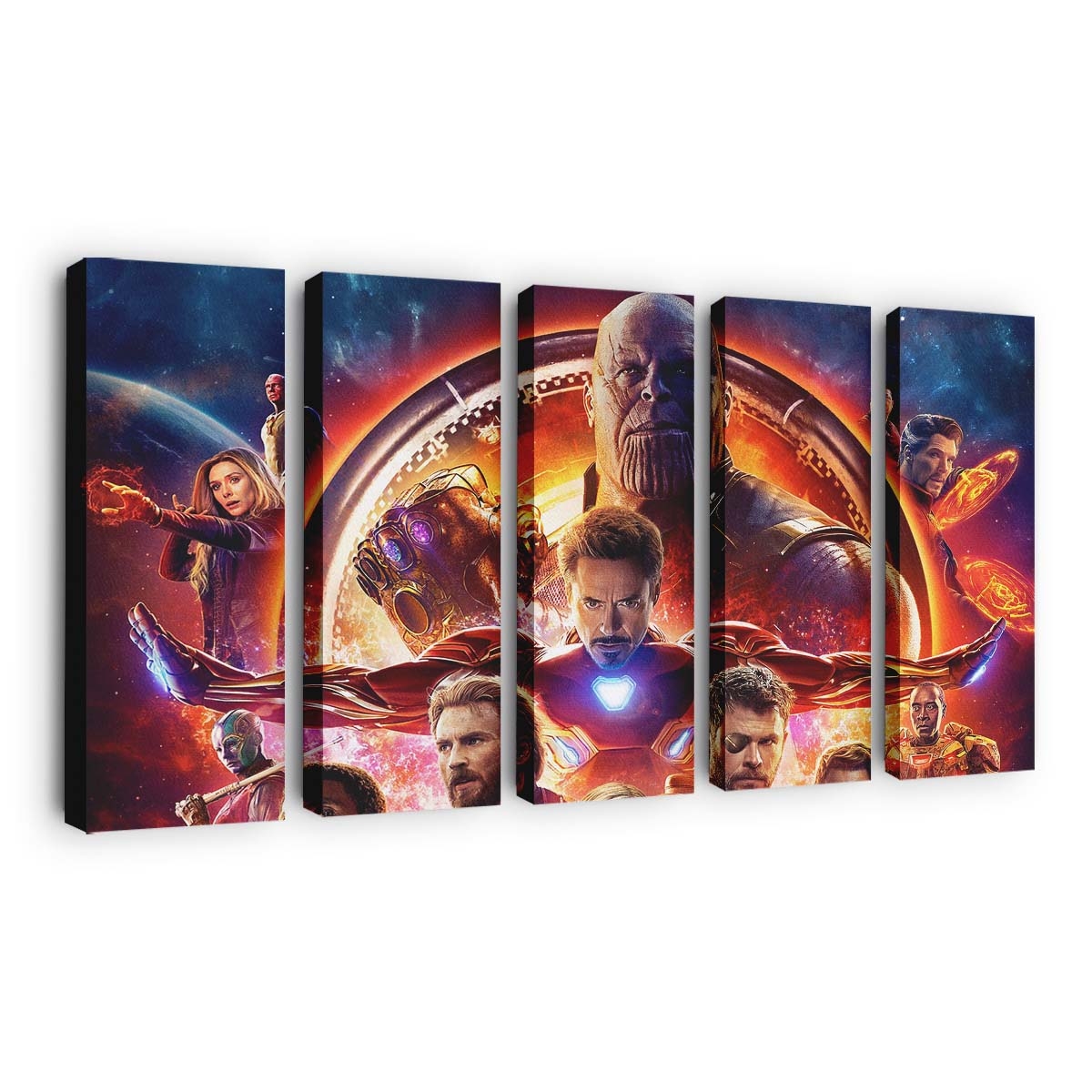 Avengers Unendlichkeitskrieg 2018 Leinwandbild - Marvel Wanddeko