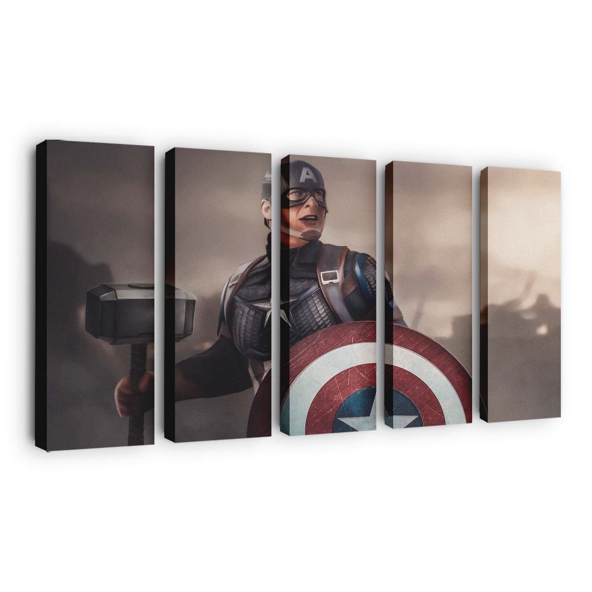 Captain Amerika 2020 Neu Leinwandbild - Marvel Wanddeko