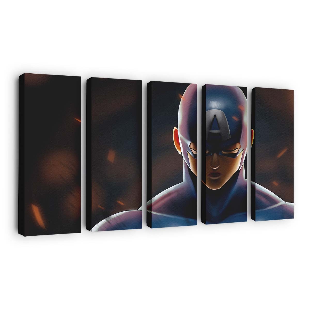 Captain Amerika 2020 Kunst 2 Leinwandbild - Marvel Wanddeko