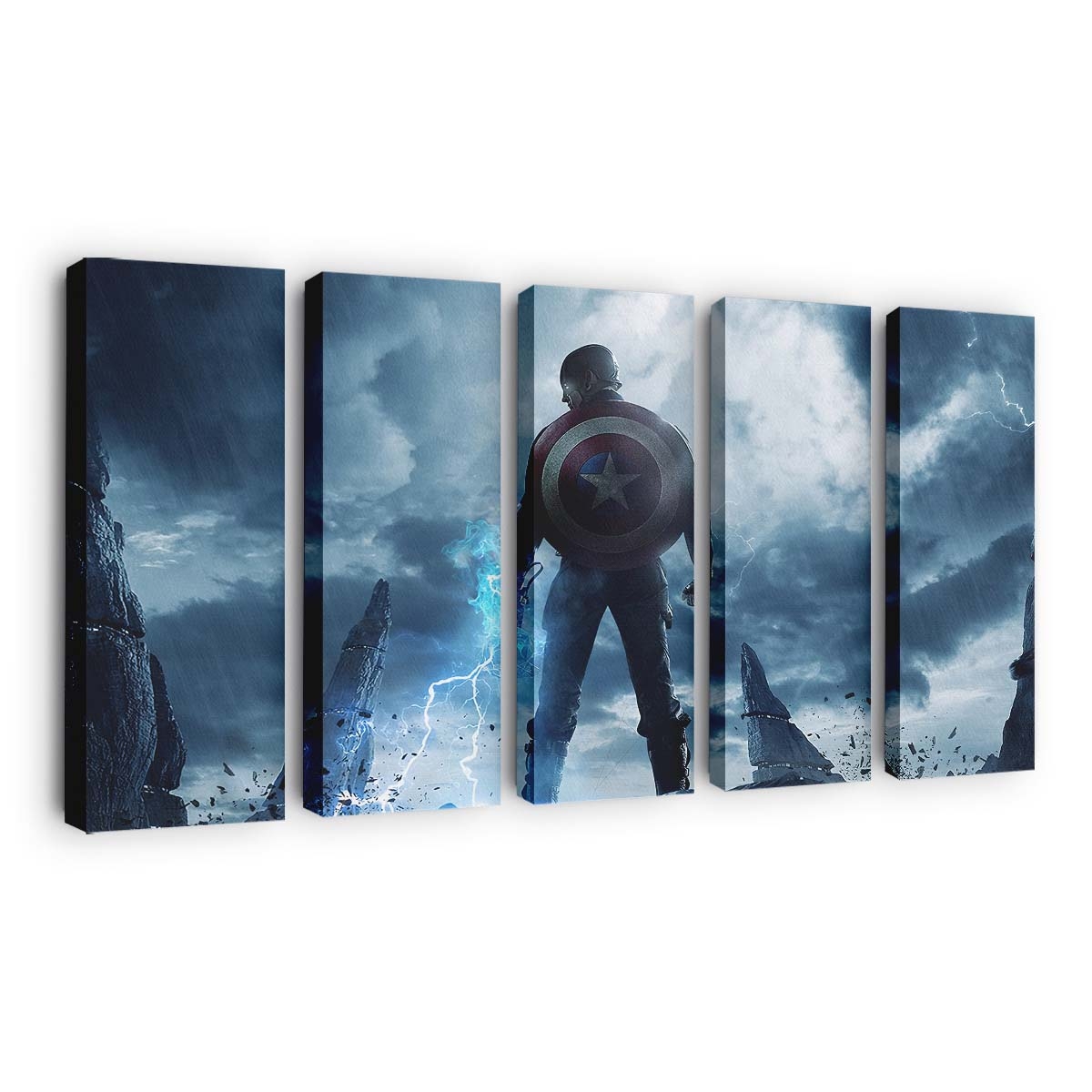 Captain Amerika 2020 3 Leinwandbild - Marvel Wanddeko