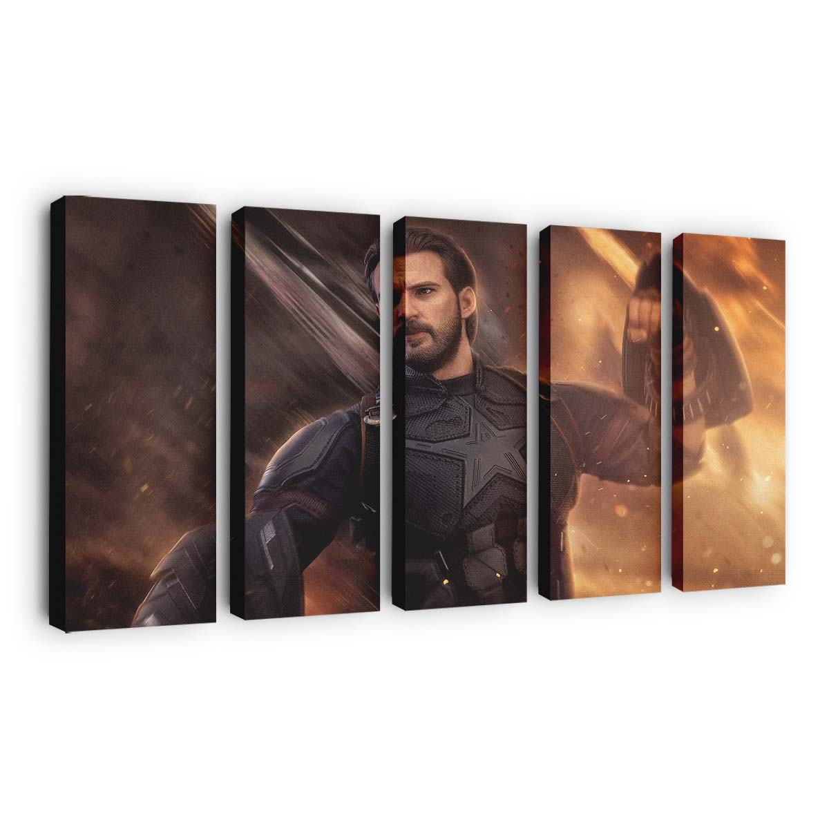 Captain Amerika Rächer Leinwandbild - Marvel Wanddeko