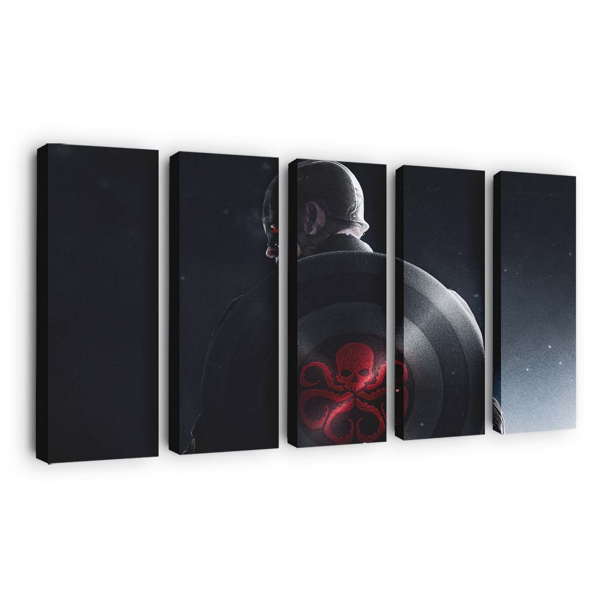 Captain Amerika Hydra Leinwandbild - Marvel Wanddeko