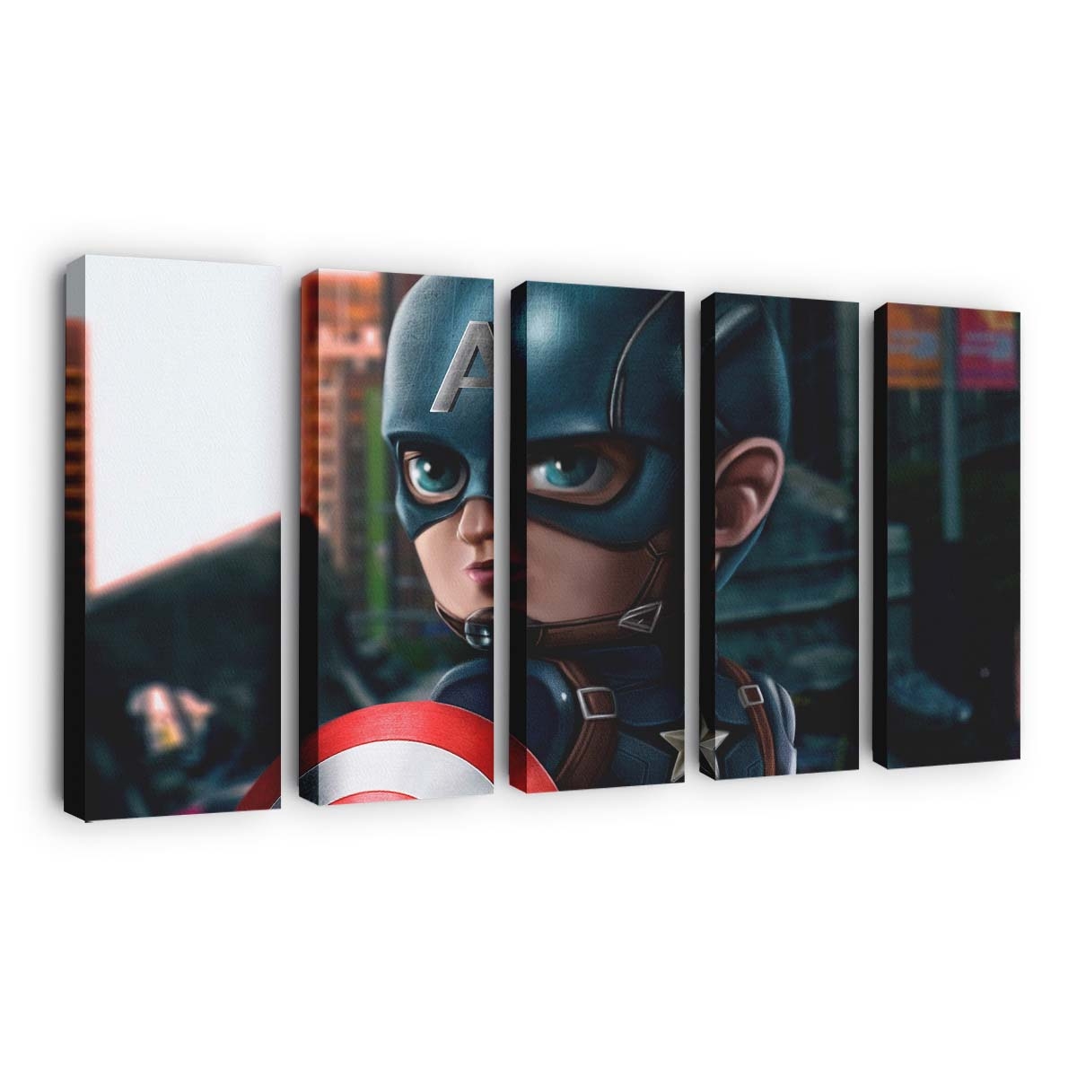 Captain Amerika Neu 2 Leinwandbild - Marvel Wanddeko