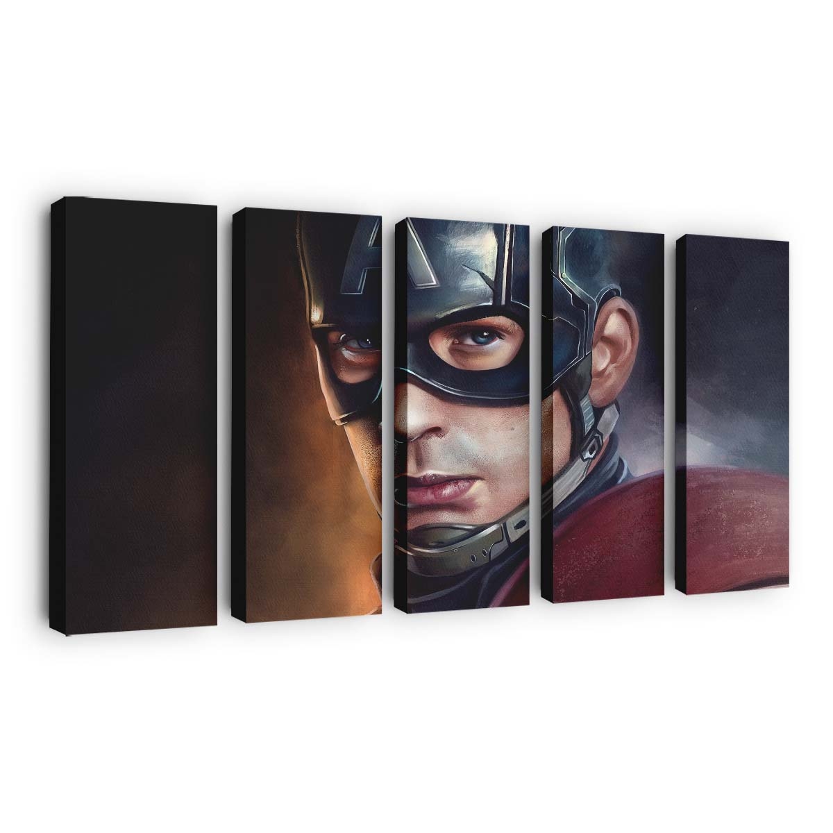 Captain Amerika 4Knewart Leinwandbild - Marvel Wanddeko