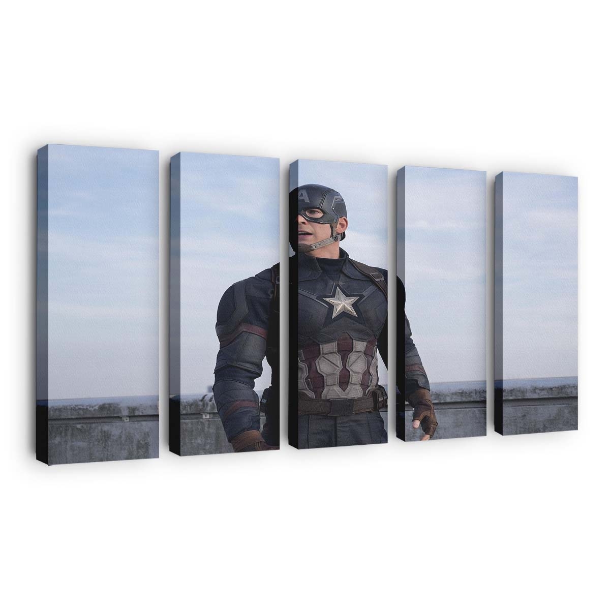 Captain Amerika Bürgerkrieg Leinwandbild - Marvel Wanddeko