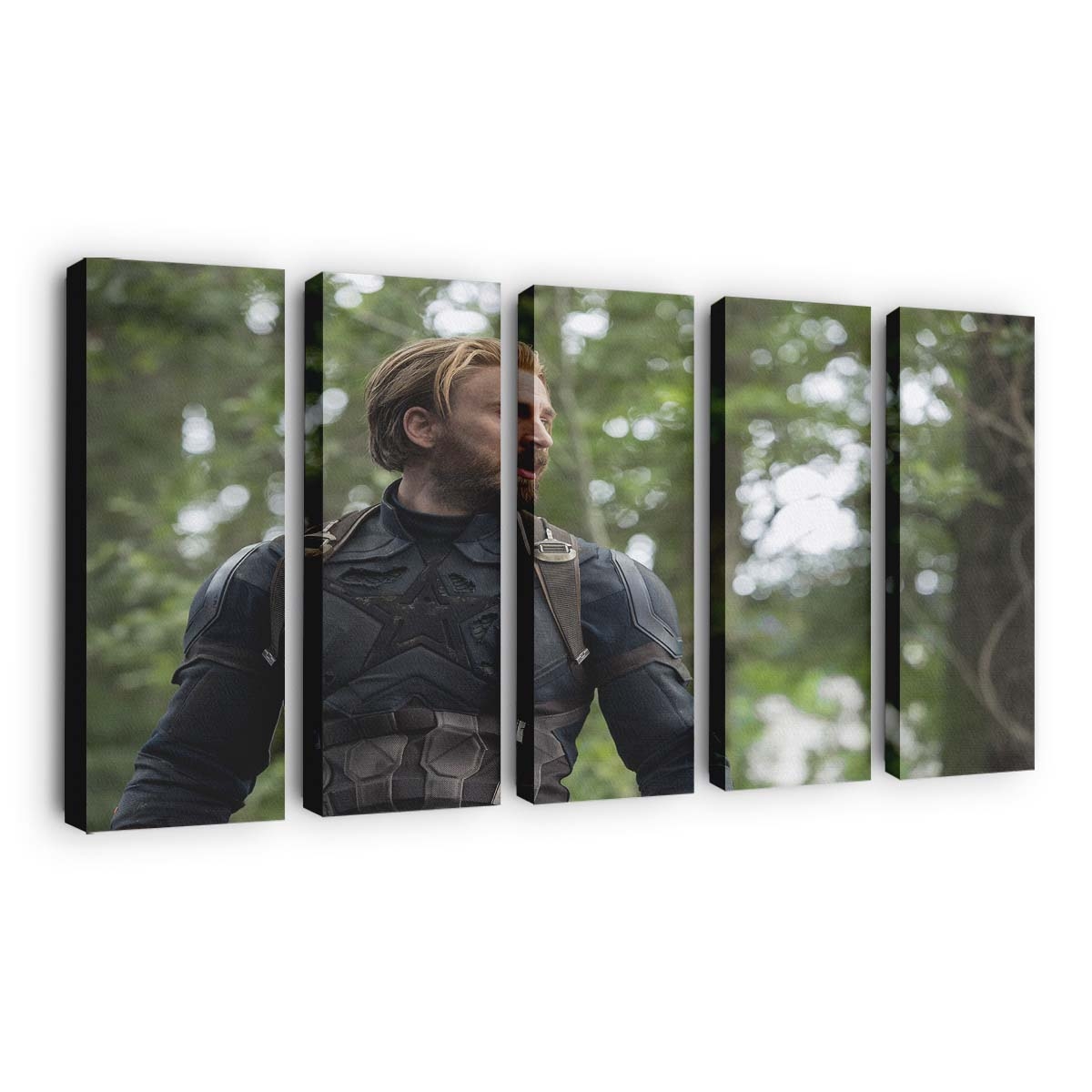 Captain Amerika in Avengers Infinity War Leinwandbild - Marvel Wanddeko