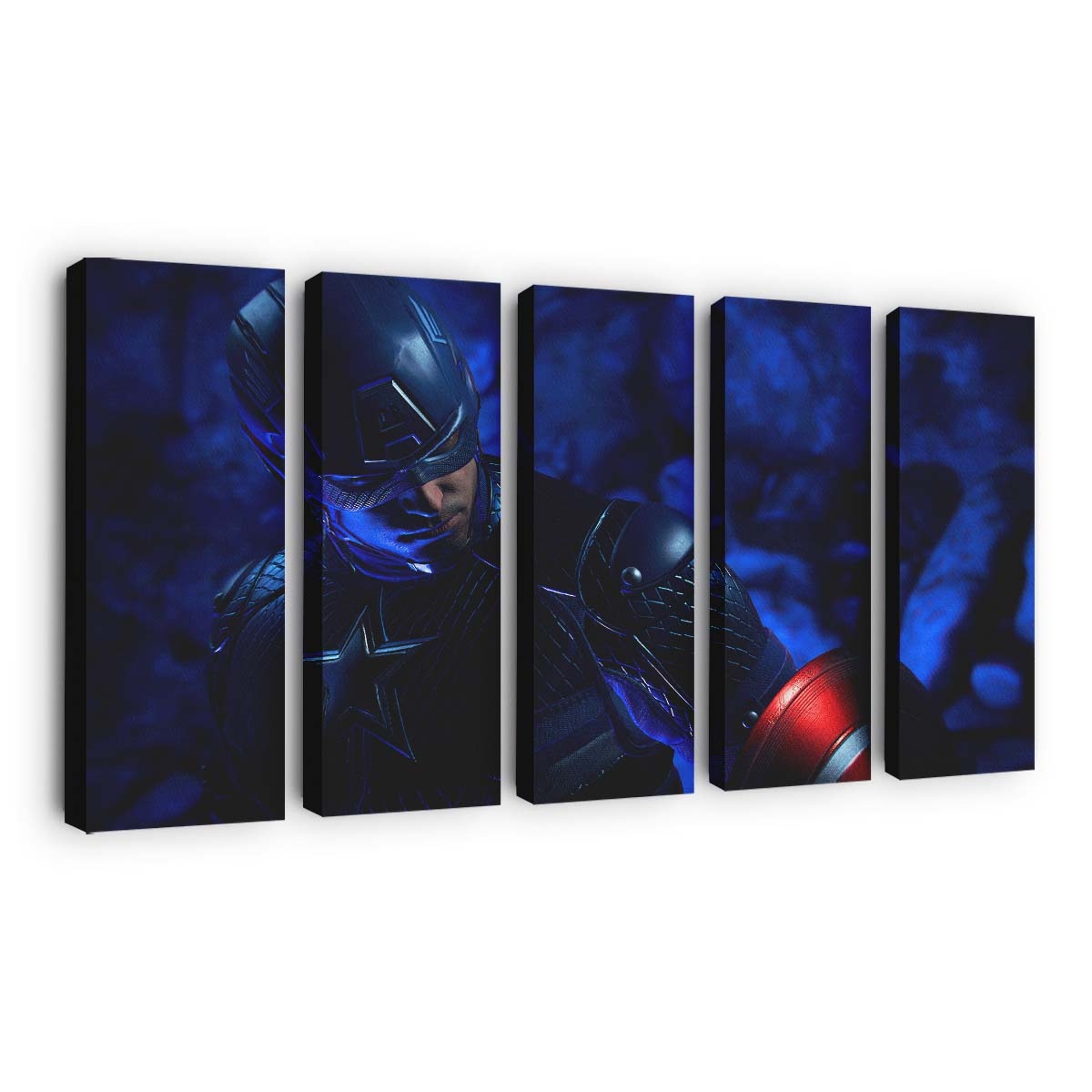 Captain Amerika in Marvels Avengers Leinwandbild - Marvel Wanddeko