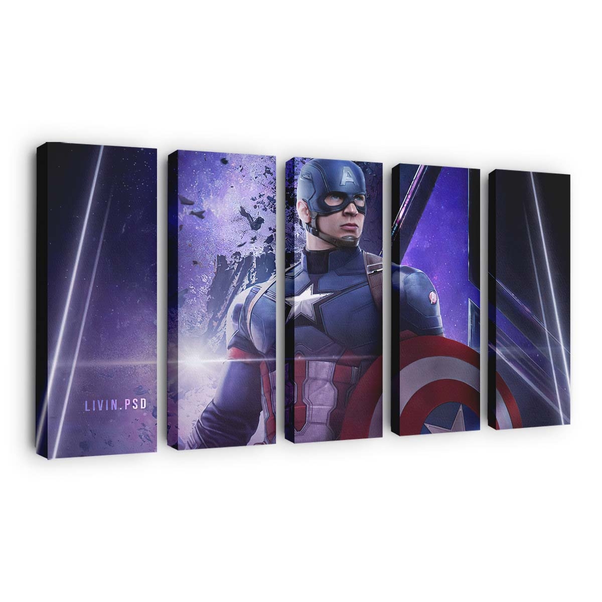 Hauptmann Amerika Infinity War Leinwandbild - Marvel Wanddeko