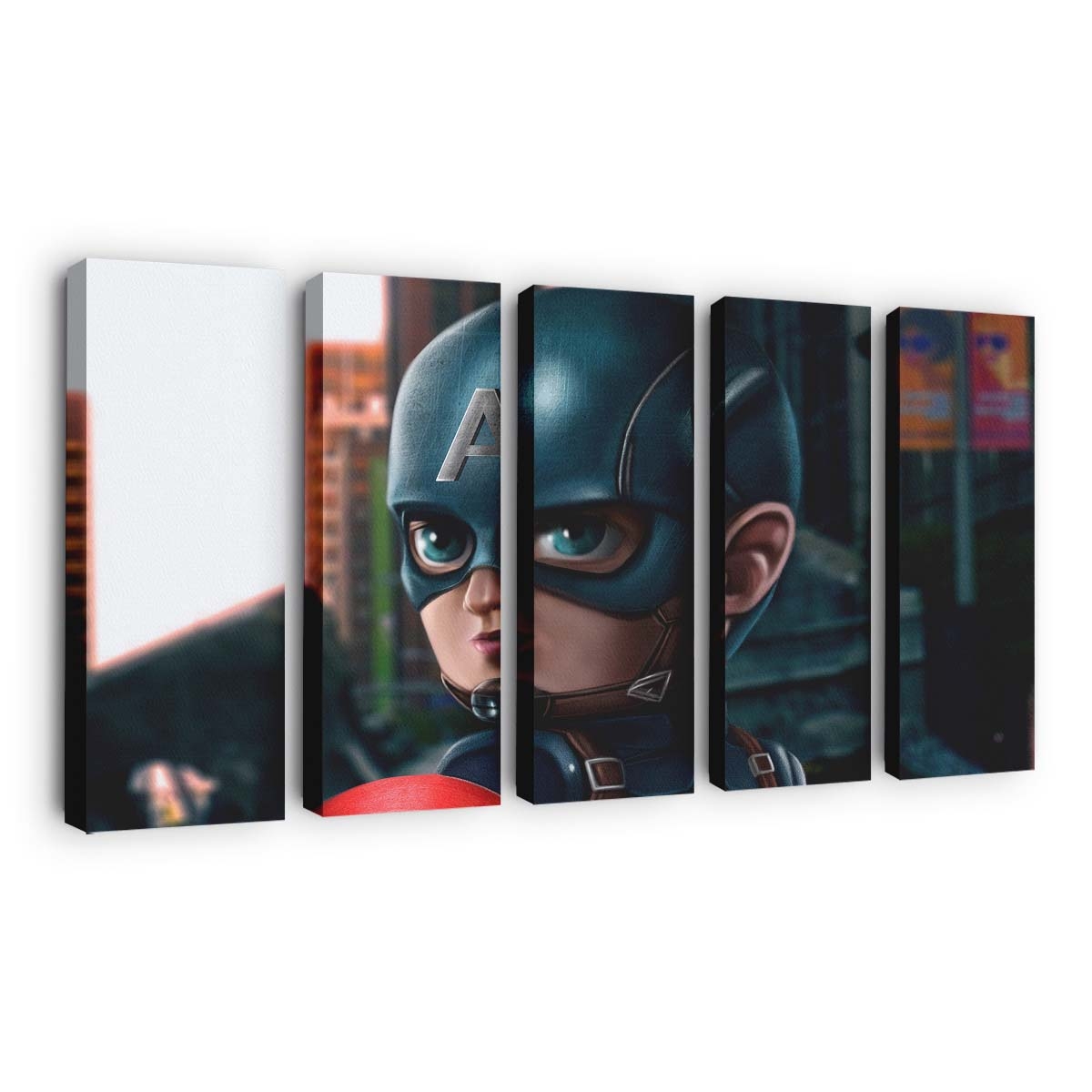 Hauptmann Amerika Mini Leinwandbild - Marvel Wanddeko