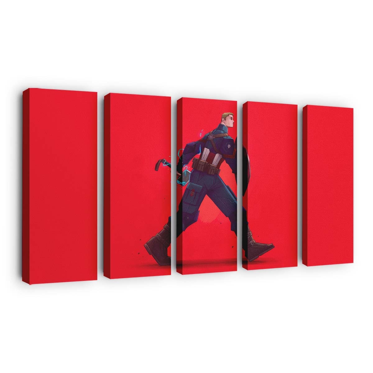 Captain America Wächter der Freiheit Leinwandbild - Marvel Wanddeko