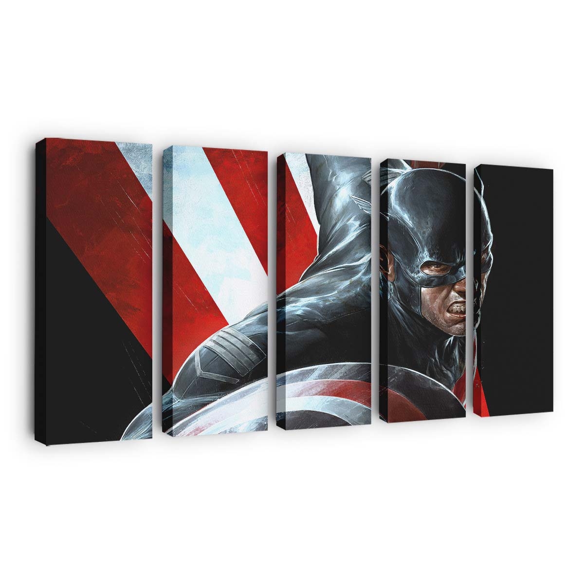 Captain America Der US-Agent Leinwandbild - Marvel Wanddeko