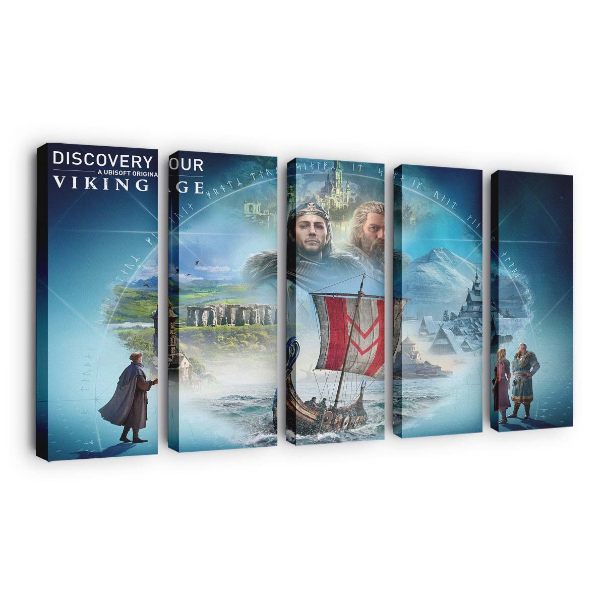 Entdeckungstour Wikingerzeitalter Leinwandbild - Marvel Wanddeko