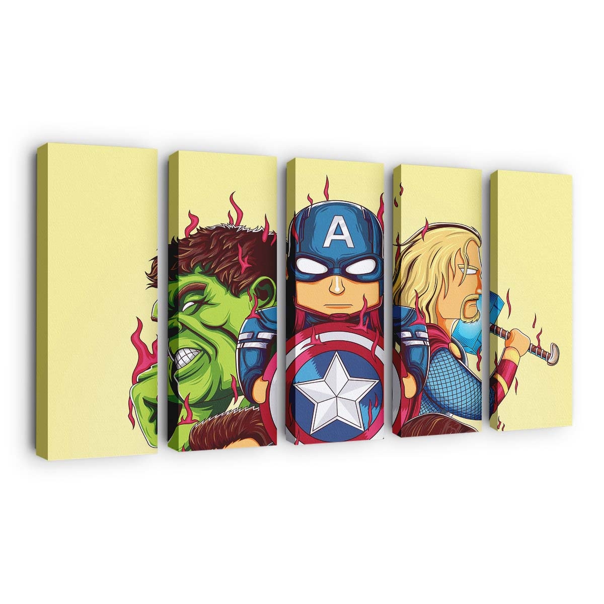 Little Avengers Leinwandbild - Marvel Wanddeko