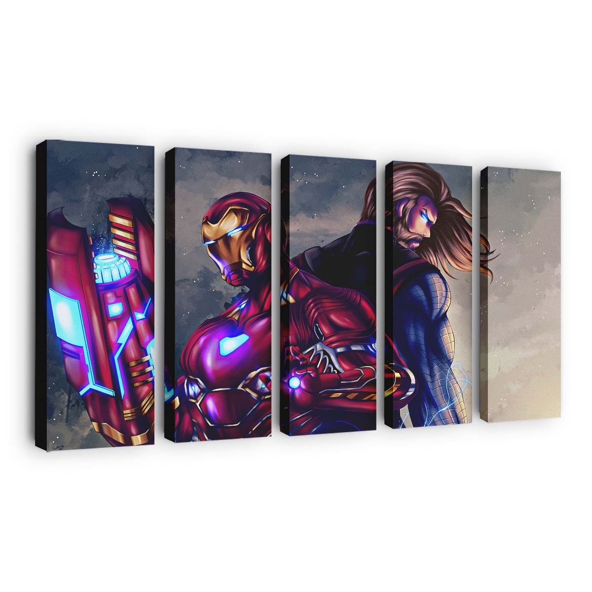 Marvel Dreifaltigkeit Leinwandbild - Marvel Wanddeko