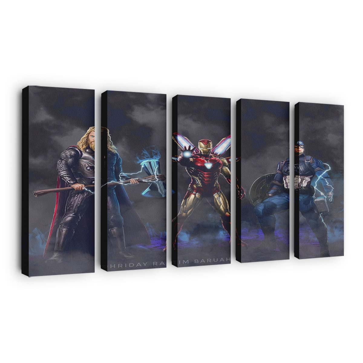 Die Dreieinigkeit 2019 Leinwandbild - Marvel Wanddeko