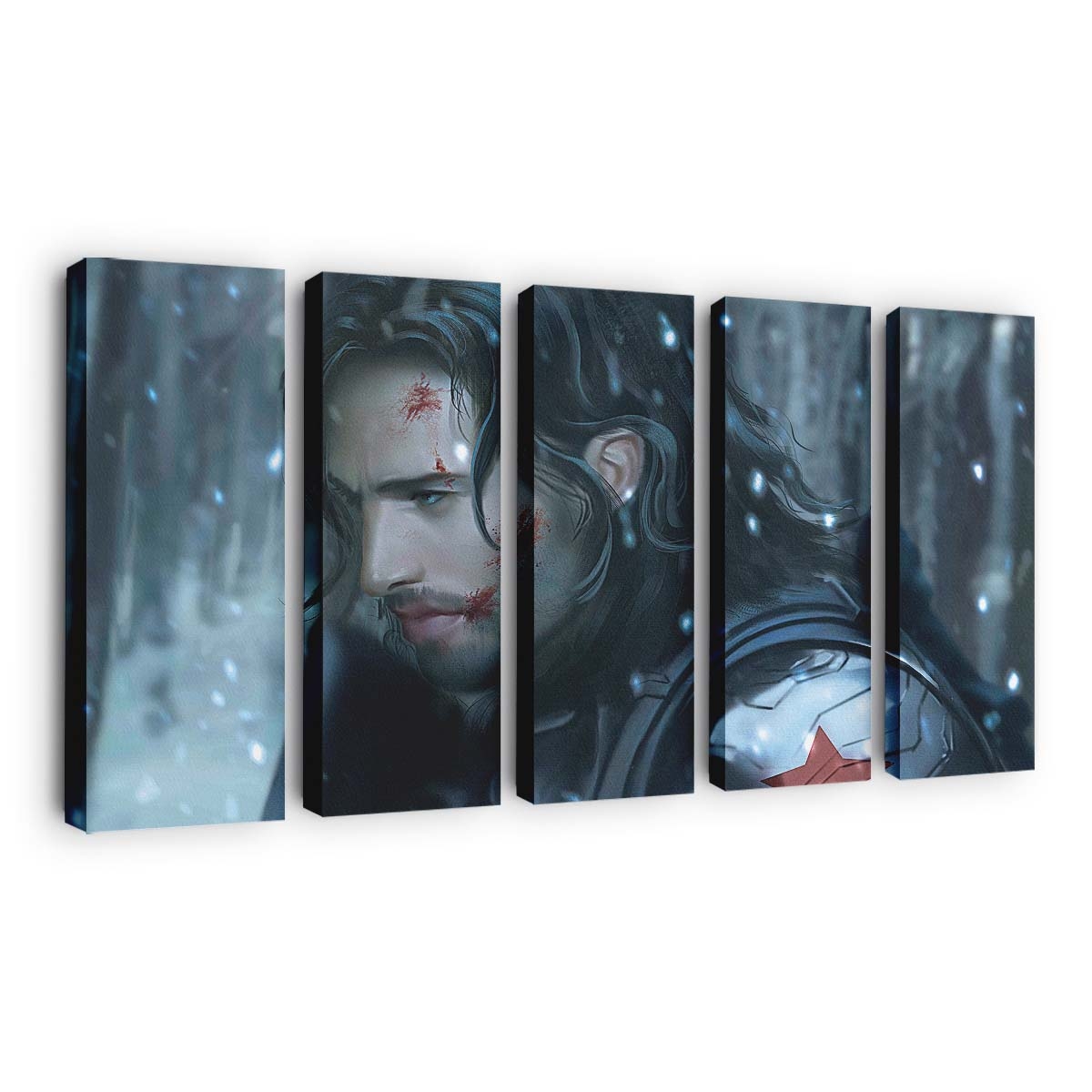 Der Wintersoldat 2 Leinwandbild - Marvel Wanddeko