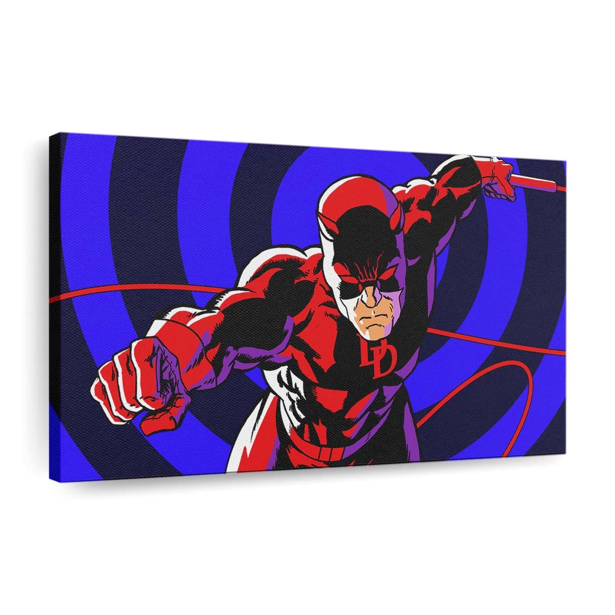 Daredevil Artworks Leinwandbild - Marvel Wanddeko