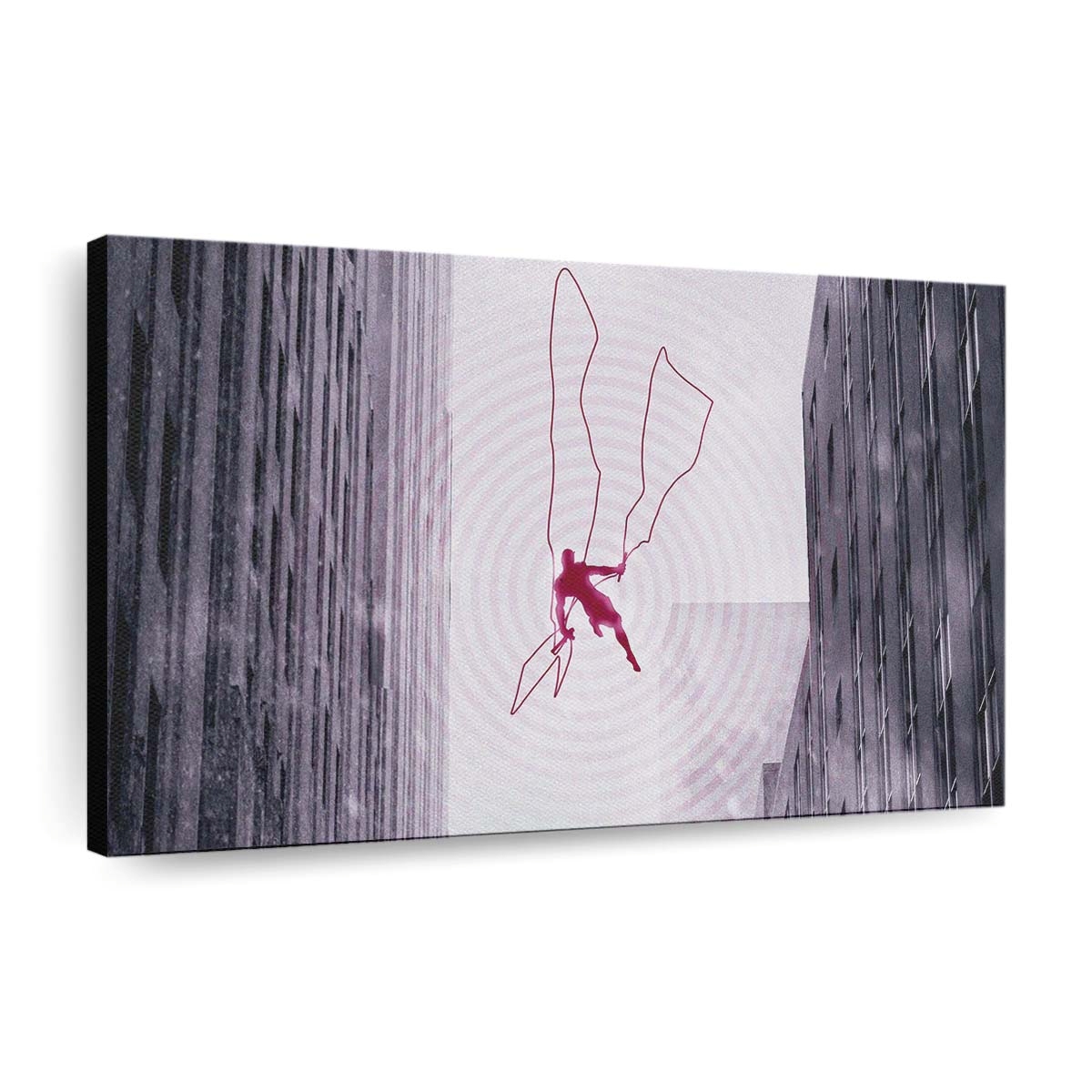 Daredevil Born Again 3 Leinwandbild - Marvel Wanddeko