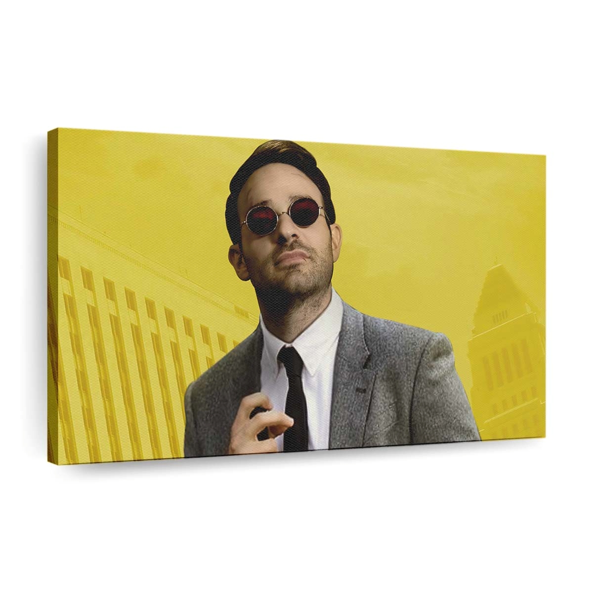 Daredevil in She Hulk Leinwandbild - Marvel Wanddeko