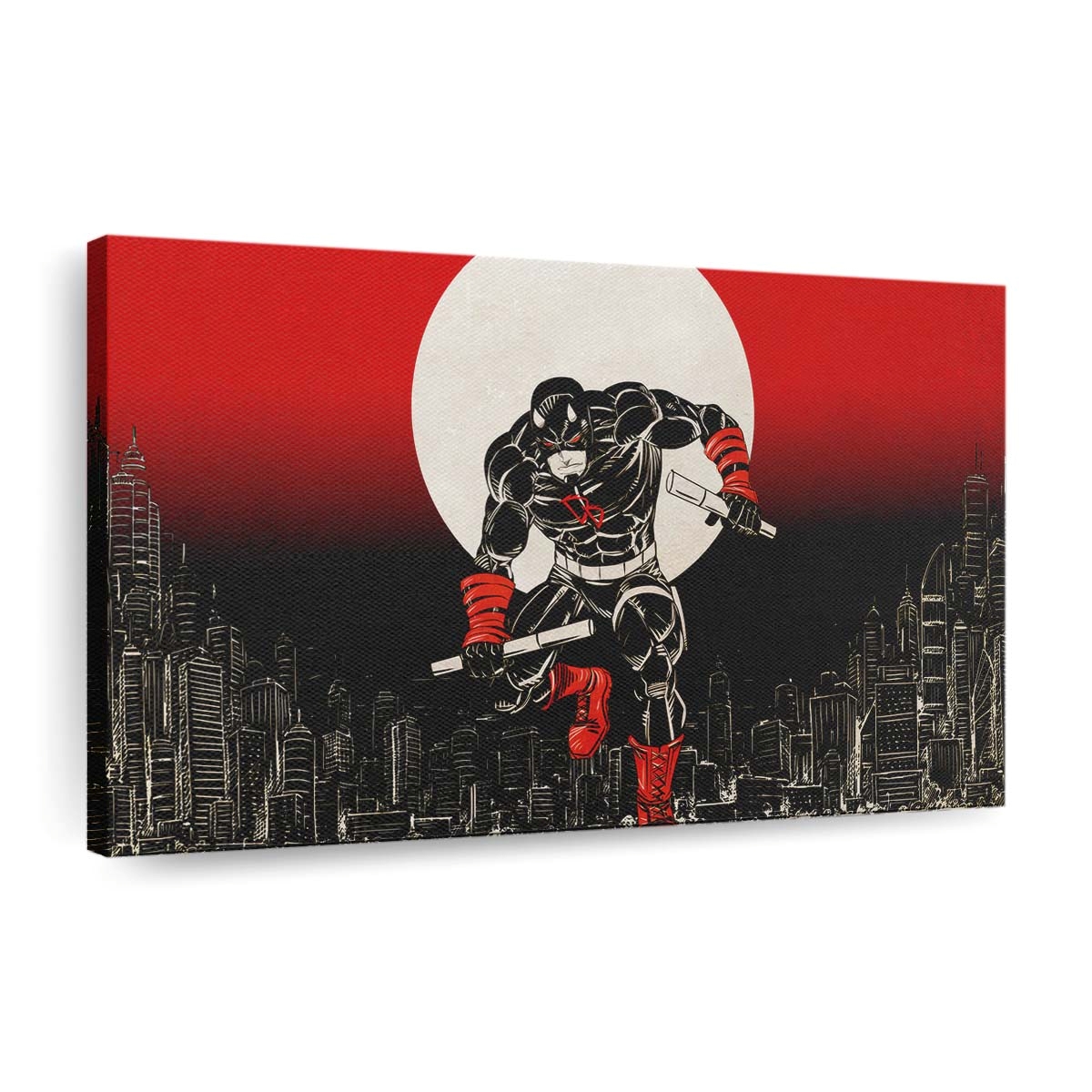 Daredevil Marvel Knights Leinwandbild - Marvel Wanddeko