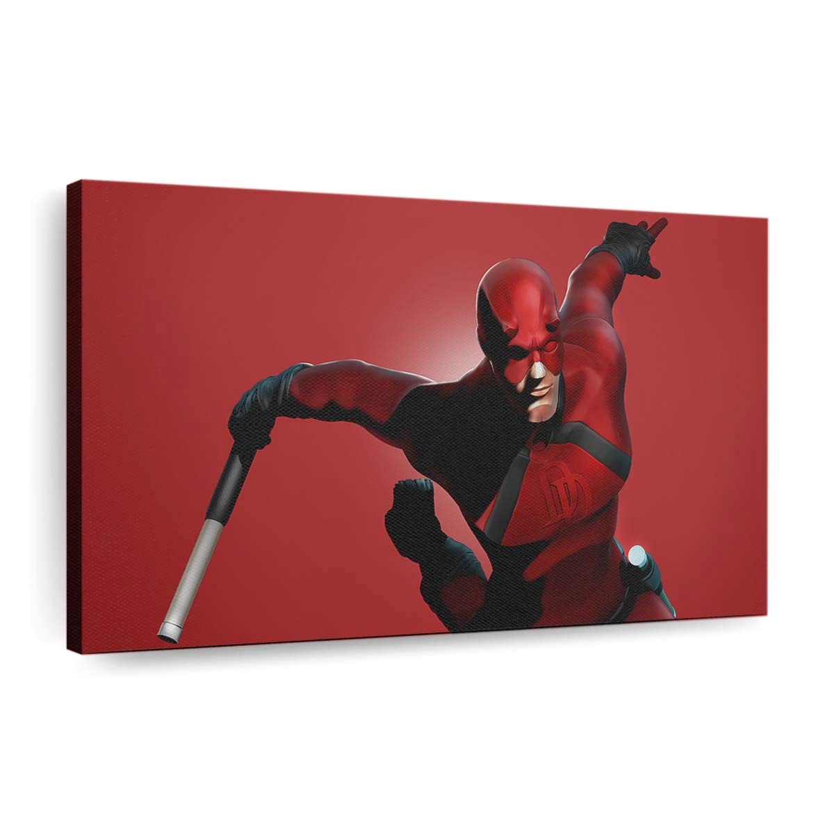 Daredevil Minimalist Leinwandbild - Marvel Wanddeko