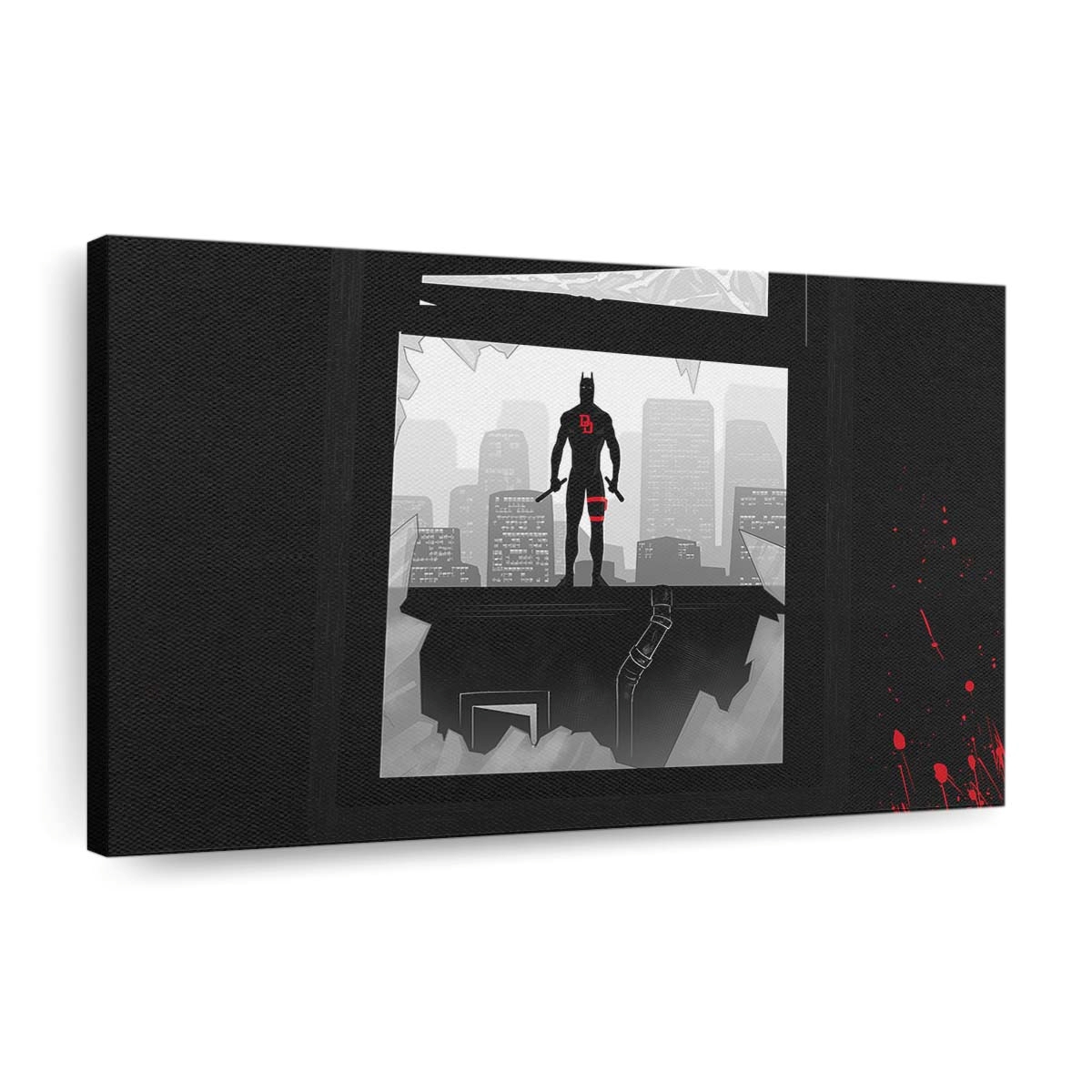 Daredevil Remastered Leinwandbild - Marvel Wanddeko