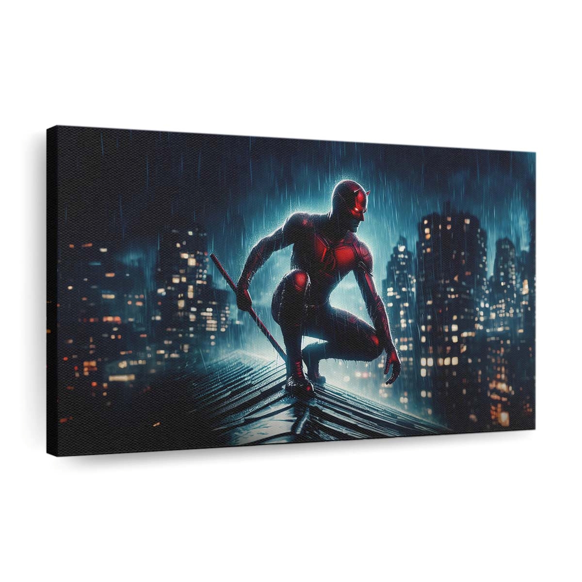 Daredevil Dach-Träumerei Leinwandbild - Marvel Wanddeko