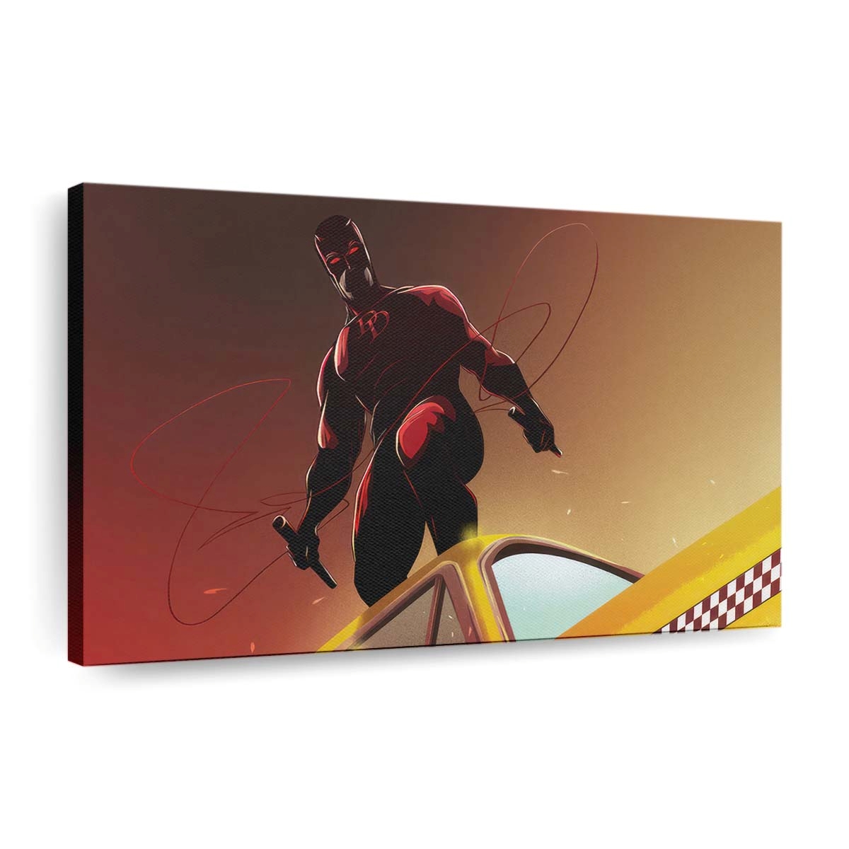 Daredevil Der stille Wächter Leinwandbild - Marvel Wanddeko