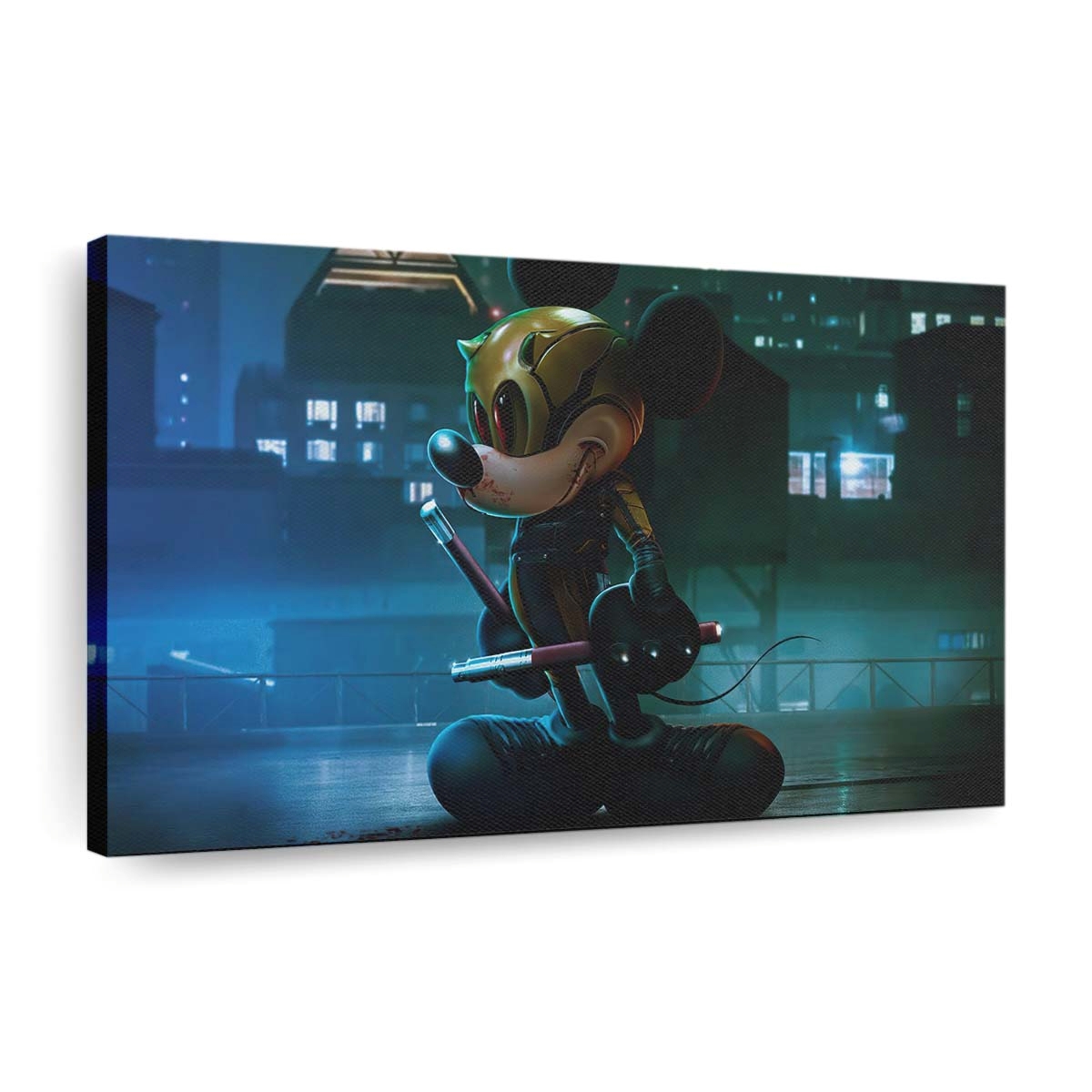 Psicologo El Mickey Daredevil Leinwandbild - Marvel Wanddeko
