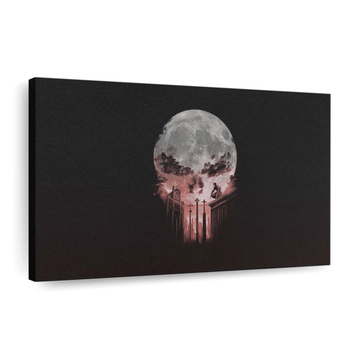 Punisher Halloween Art Leinwandbild - Marvel Wanddeko