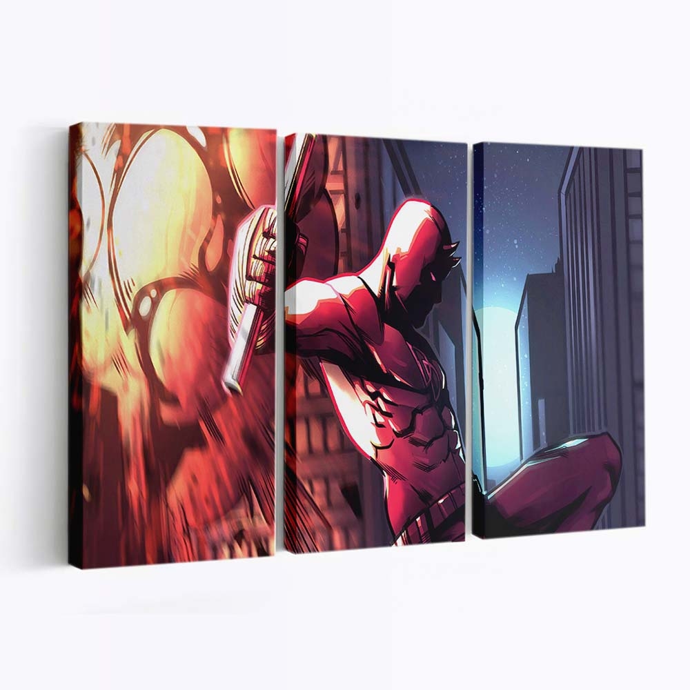 Daredevil Artwork 2020 Leinwandbild - Marvel Wanddeko