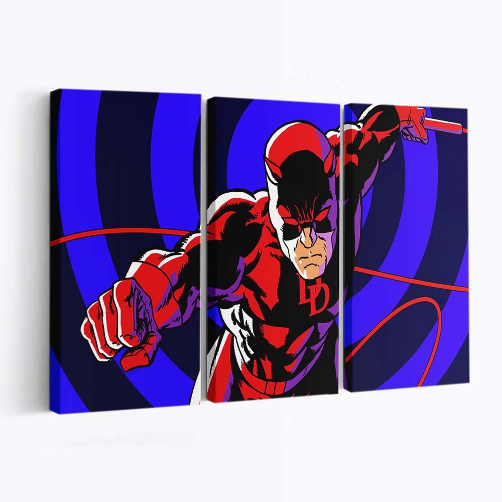 Daredevil Artworks Leinwandbild - Marvel Wanddeko
