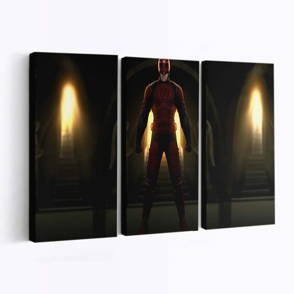 Daredevil Marvel Cinematic Universe Leinwandbild - Marvel Wanddeko