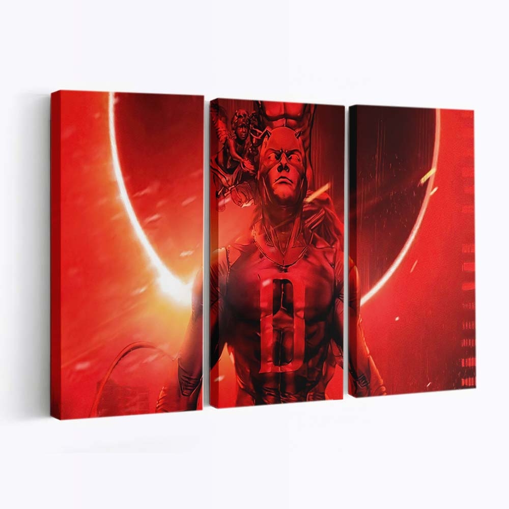 Daredevil Rot ist meine Farbe Leinwandbild - Marvel Wanddeko