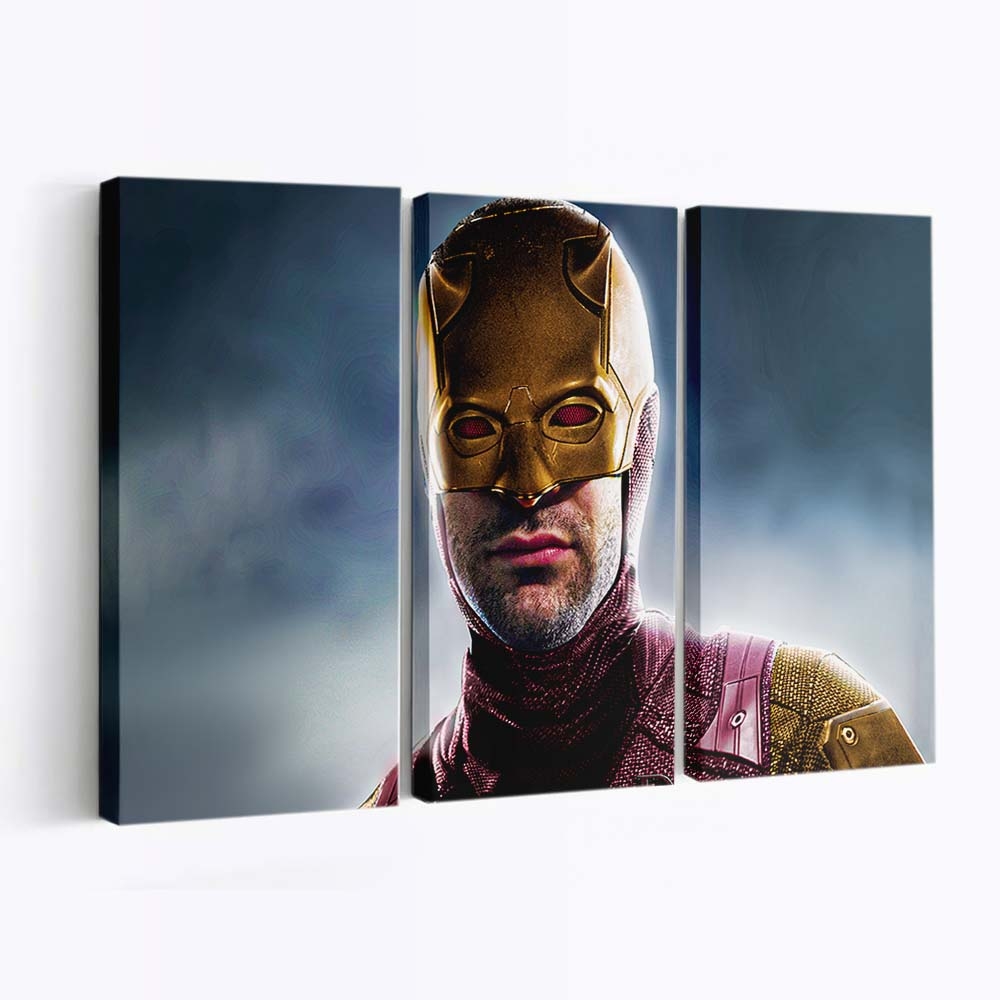 Daredevil Rot-gelber Anzug Leinwandbild - Marvel Wanddeko