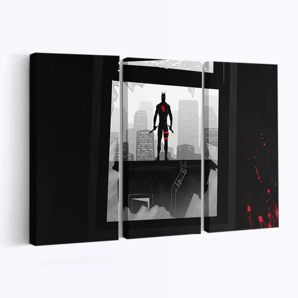 Daredevil Remastered Leinwandbild - Marvel Wanddeko