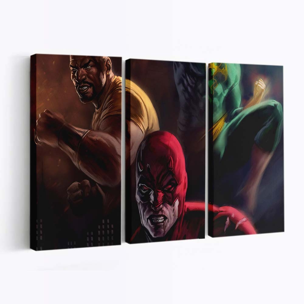 Daredevil – Team Leinwandbild - Marvel Wanddeko