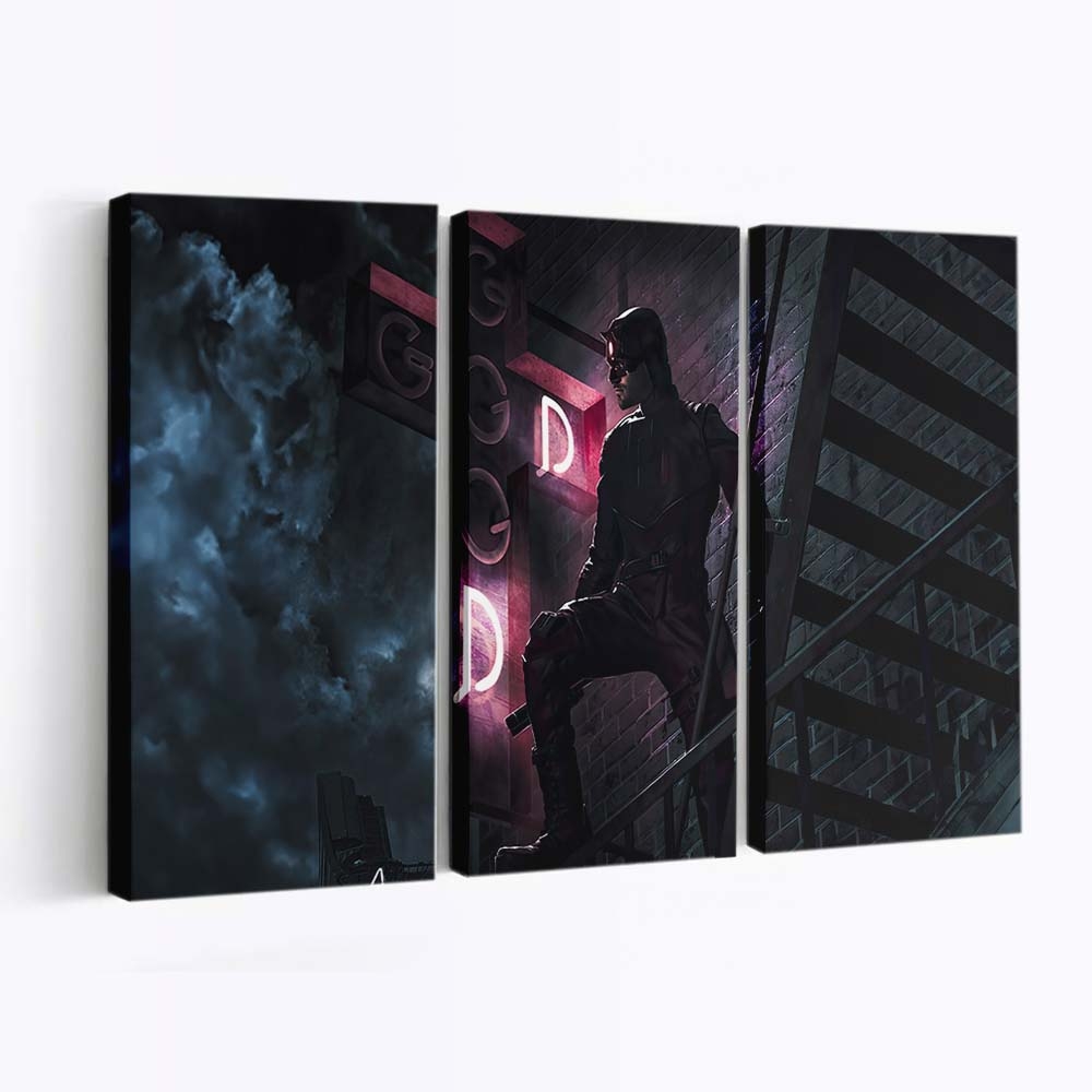 Der dunkle Rächer Leinwandbild - Marvel Wanddeko