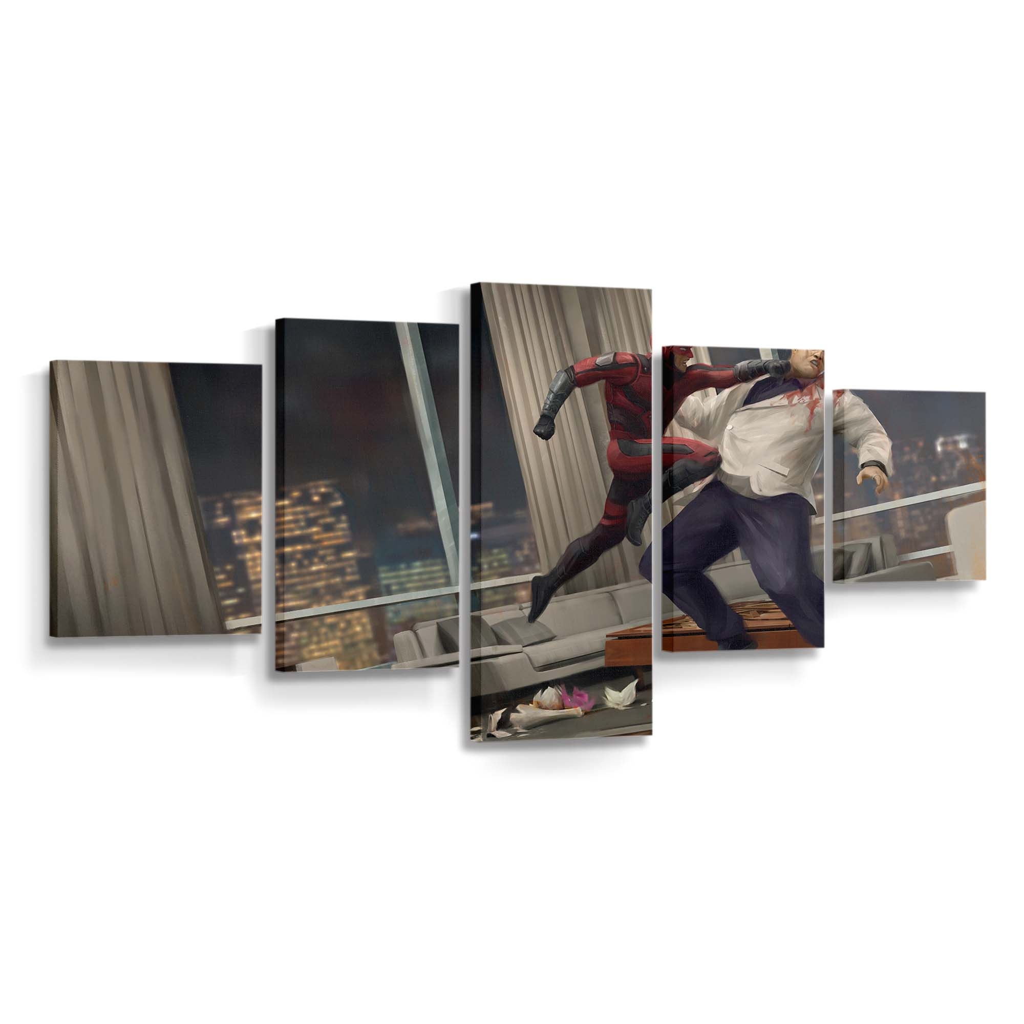 Dardevil-Fan-Artwork Leinwandbild - Marvel Wanddeko