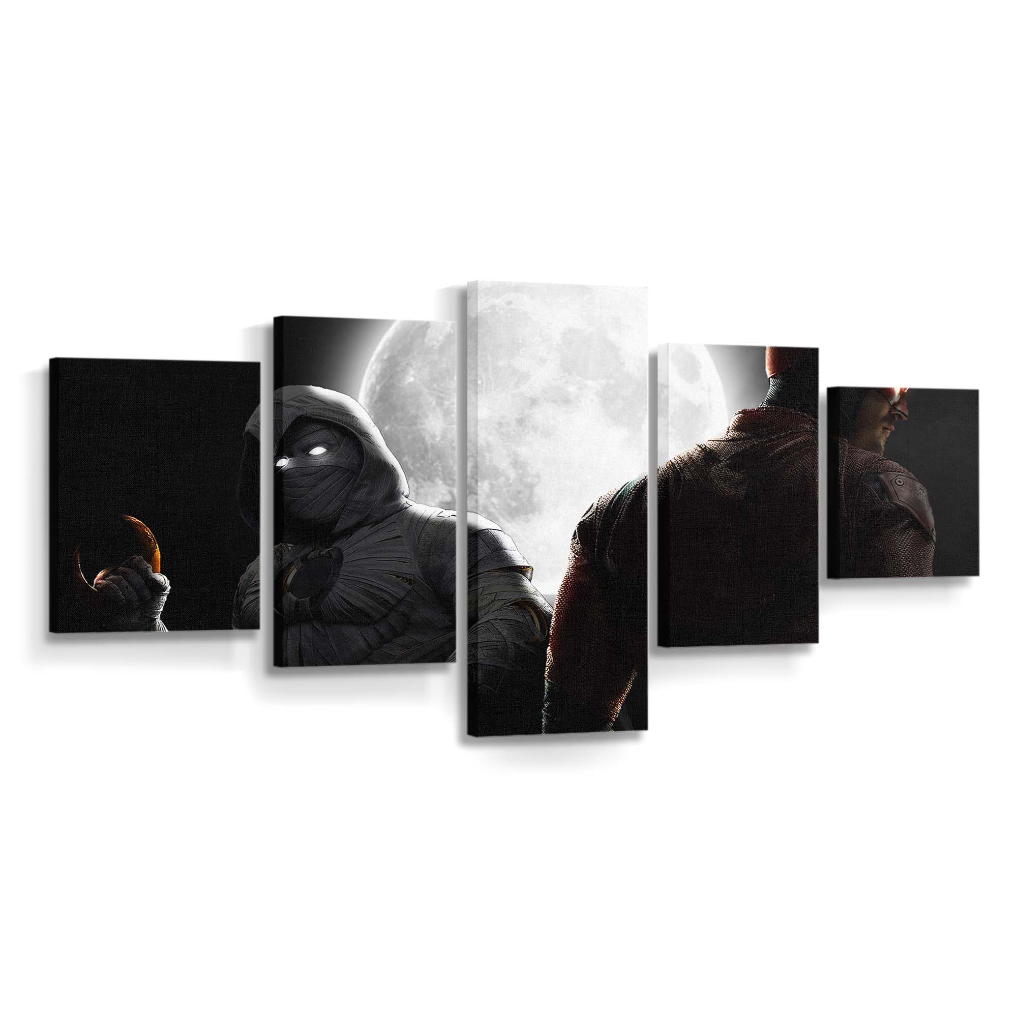 Daredevil und Moon Knight Leinwandbild - Marvel Wanddeko