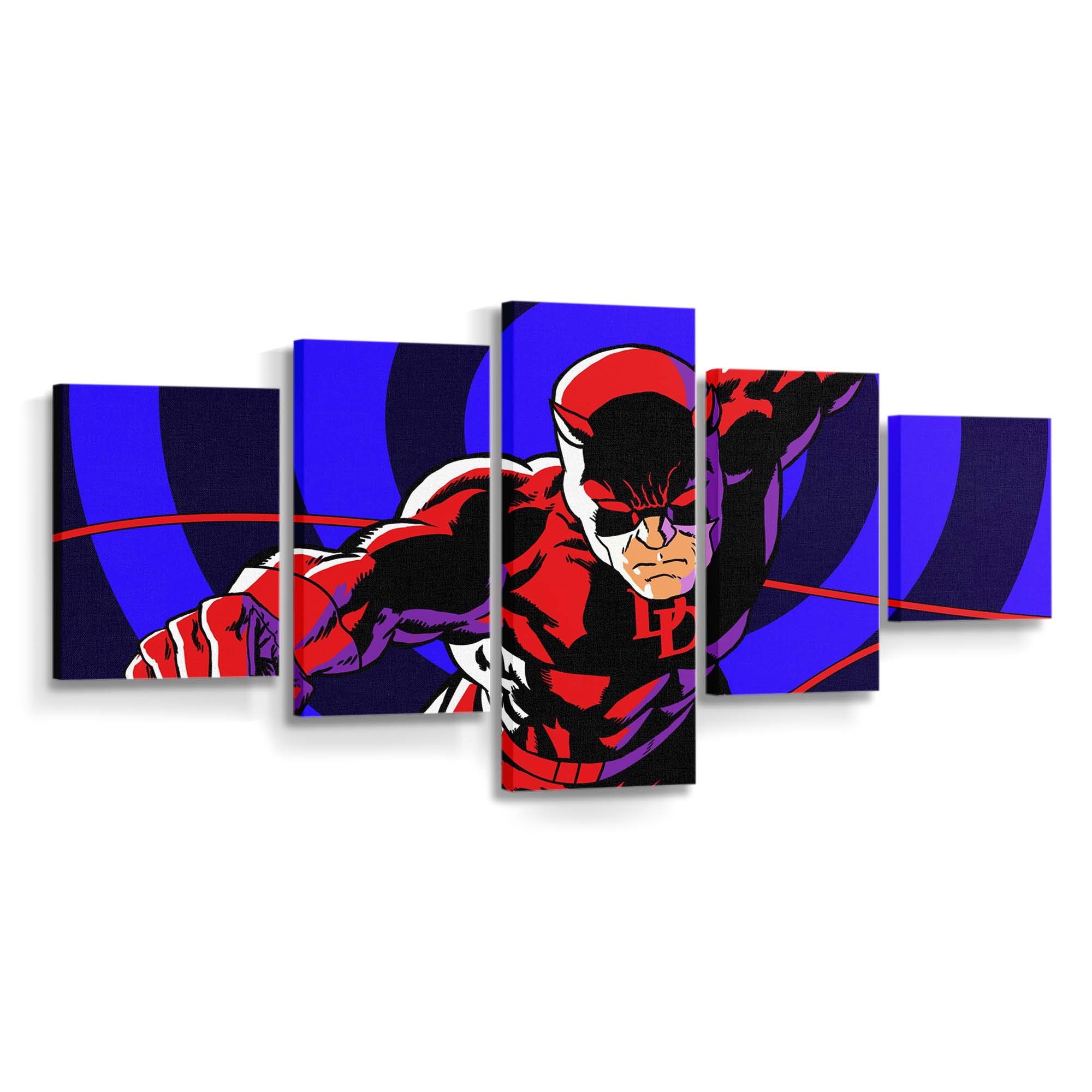 Daredevil Artworks Leinwandbild - Marvel Wanddeko