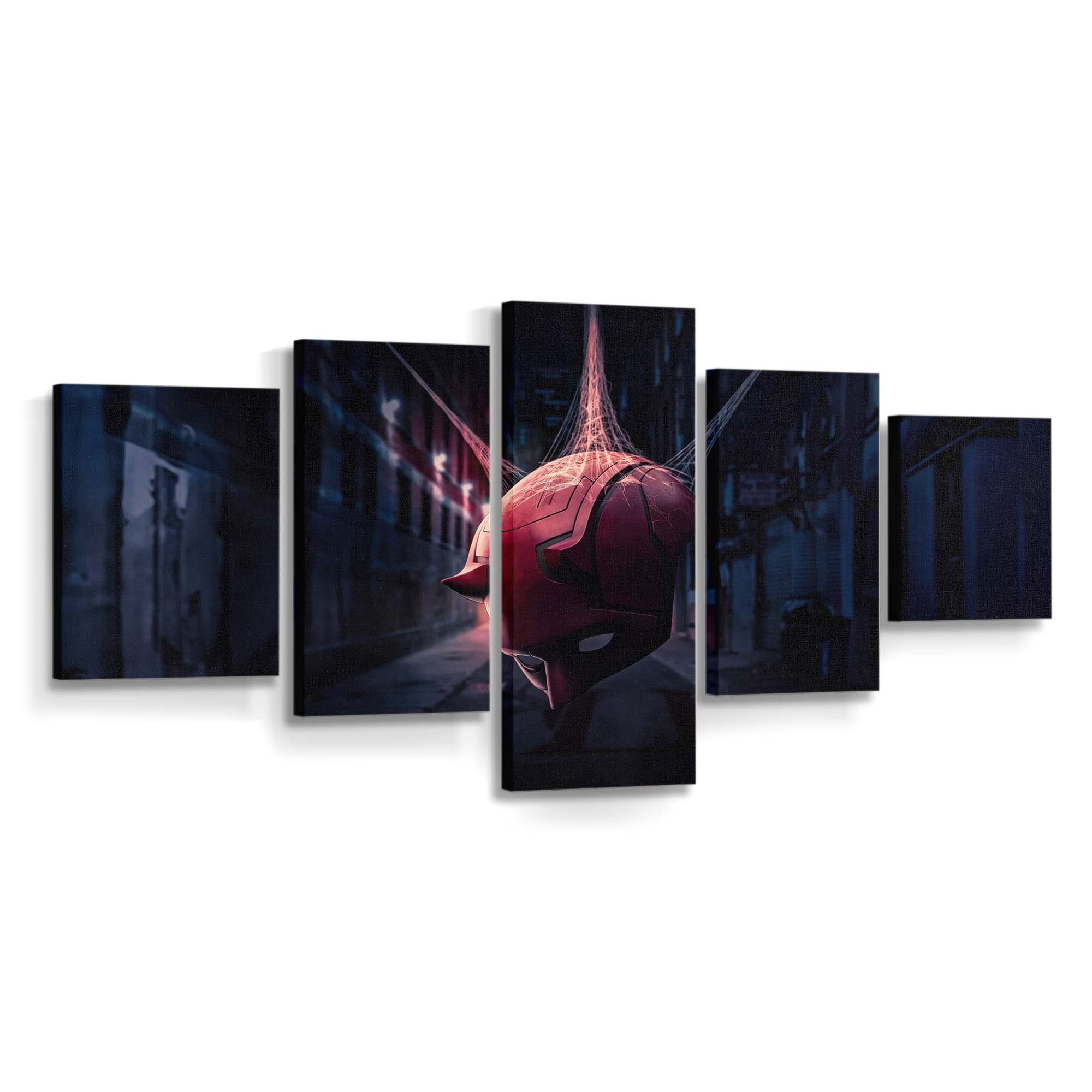 Daredevil Kultmaske Leinwandbild - Marvel Wanddeko